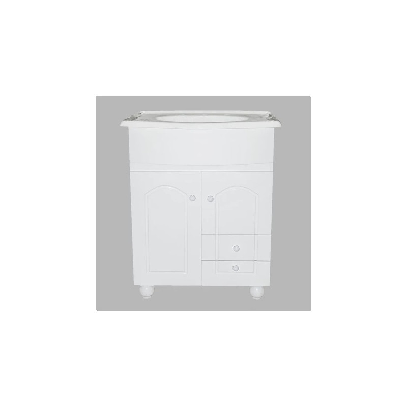 Mueble para baño Practico 60cm con mesada IG
