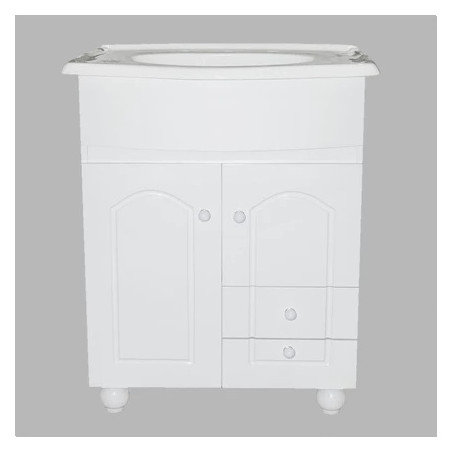 Mueble para baño Practico 60cm con mesada IG