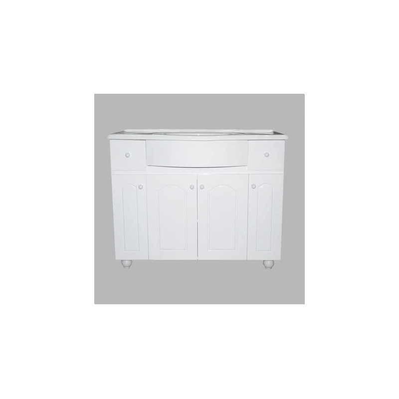 Mueble para baño Practico 100cm con mesada IG