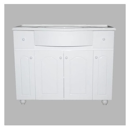 Mueble para baño Practico 100cm con mesada IG
