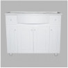Mueble para baño Practico 100cm con mesada IG