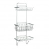 Organizador Rectangular 3 estantes acero cromado D'Accord