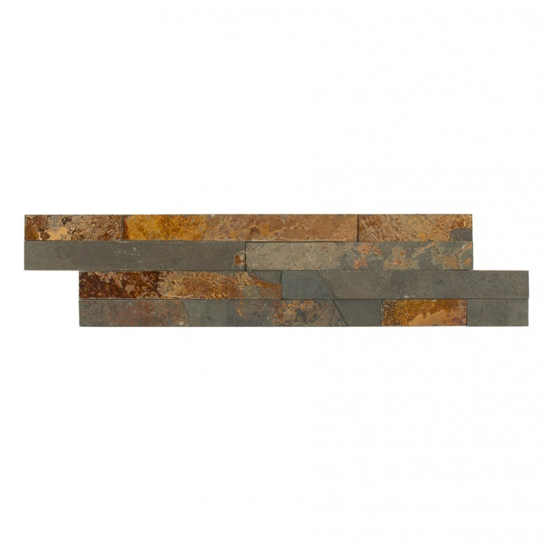 revestimiento piedra natural Izmir Oxido 10 x 40cm