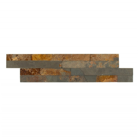 revestimiento piedra natural Izmir Oxido 10 x 40cm