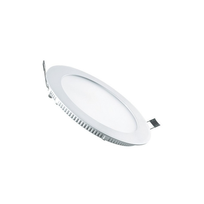 Panel LED embutir 18W redondo 224 luz fria NOVA