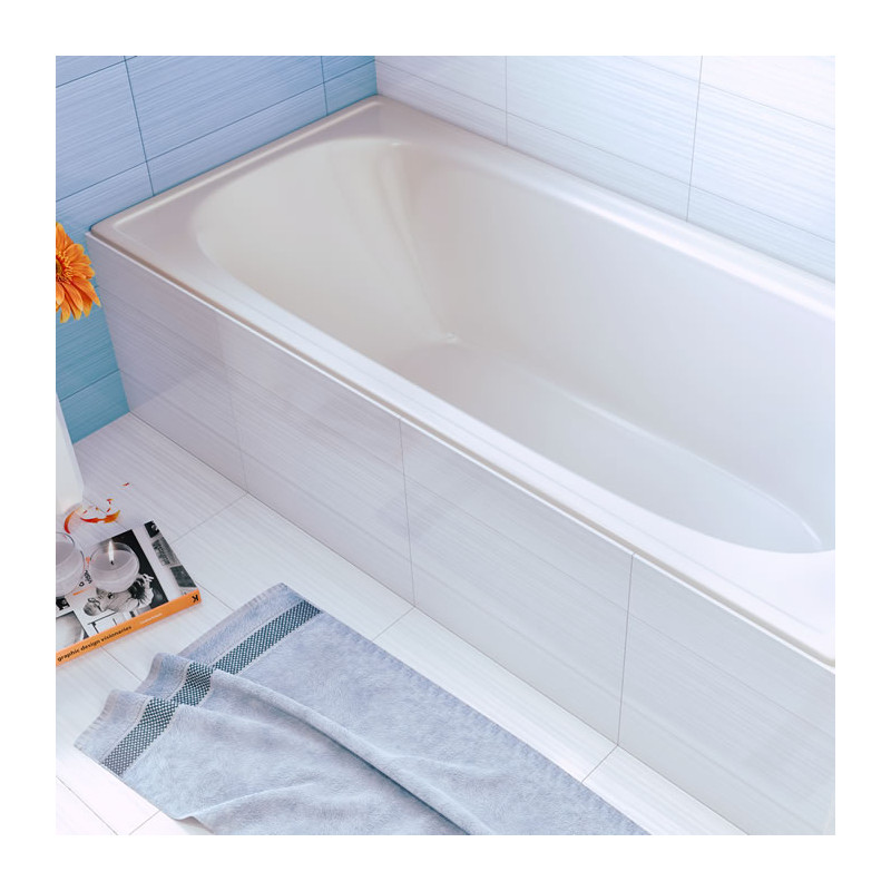 Bañera Clasica acrilico blanco 120 Bagnara