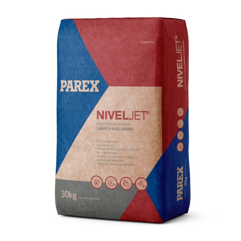 Mortero para carpetas Parex Nivel 30 kg Klaukol