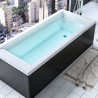 Bañera Moderna acrilico blanco 160 Bagnara