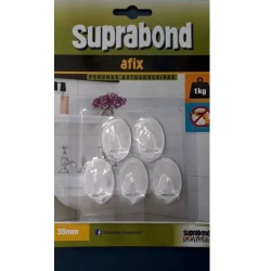 5 Perchas ovaladas 35mm...