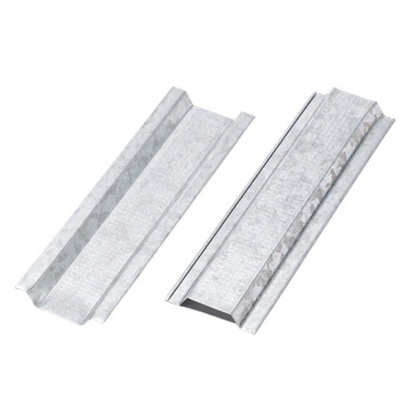 Perfil Omega chapa galvanizada 70 x 13mm 2.6 mts