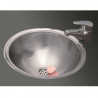 Pileta vanitory O340L acero inox 304 Johnson Acero