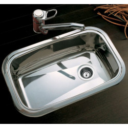 Pileta E60A acero inox 304...