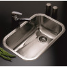 Pileta ZN52/18 A acero inox 304 Johnson Acero