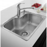 Pileta Luxor Mini SI55 AD acero inox 304 Johnson Acero