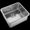 Pileta Q37 acero inox 304 Johnson Acero