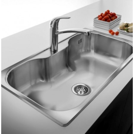 Pileta Luxor SI85 acero inox 304 Johnson Acero