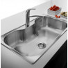 Pileta Luxor SI85 acero inox 304 Johnson Acero