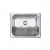 Pileta lavadero acero 304 421LE 49.5 x 40 x 24cm