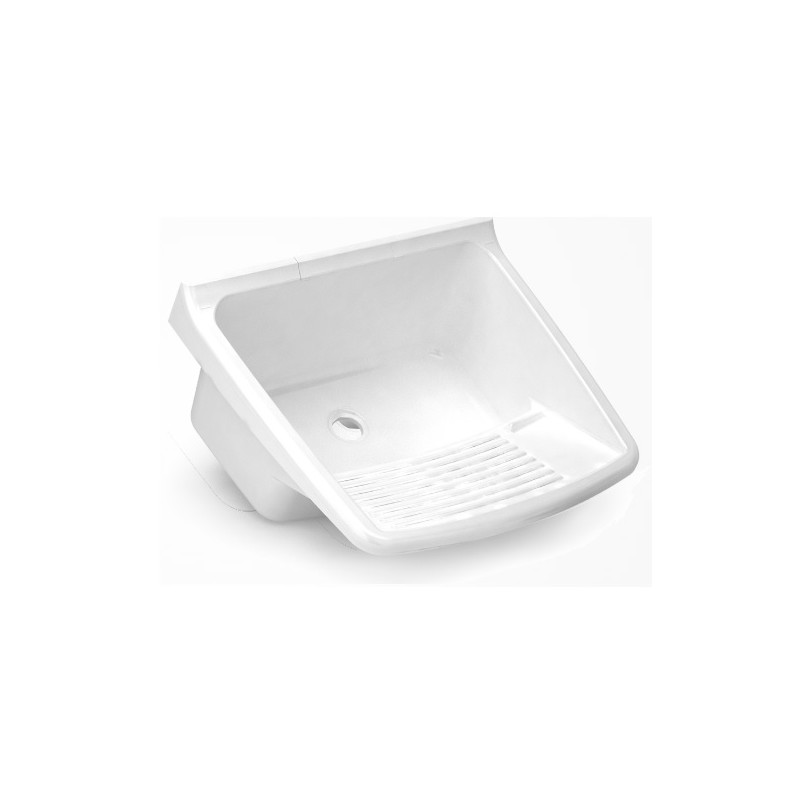 Pileta de lavadero grande 24lts blanco Duke