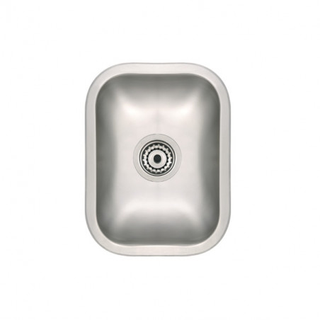 Pileta simple acero 304 301 27x37x18 cm