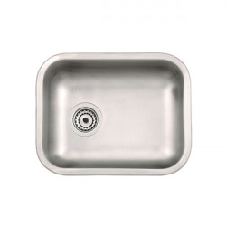 Pileta simple acero 304 343...