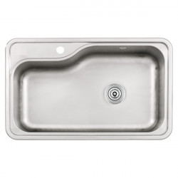 Pileta simple acero 304...