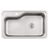 Pileta simple acero 304 802E 68 x 41 x 20cm