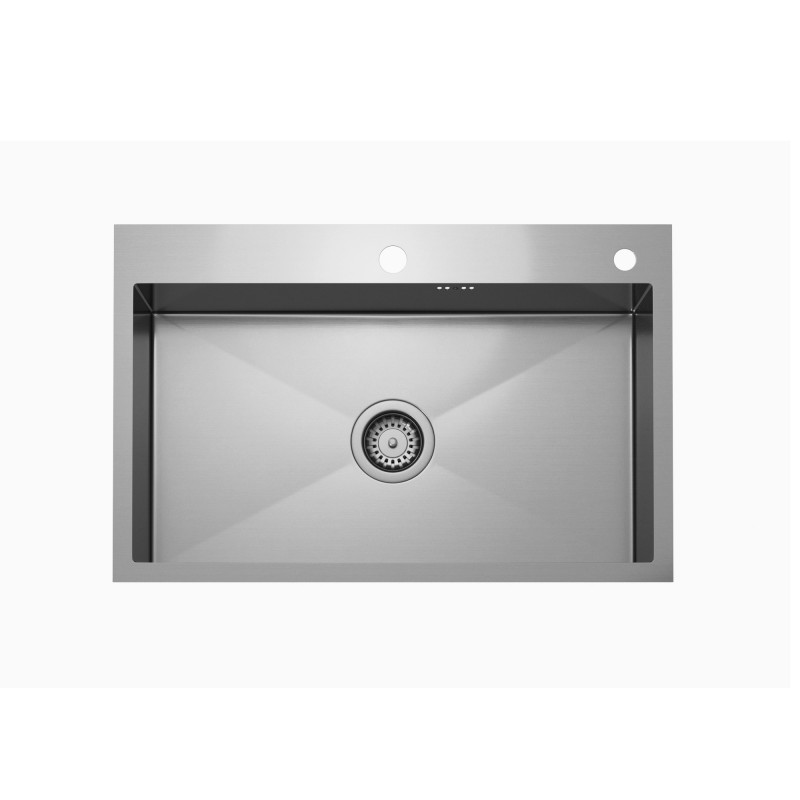 Pileta simple acero 304 Etna 718E 65 x 35 x 22cm