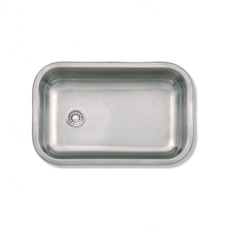 Pileta simple acero 430 103EC 52 x 32 x 15cm