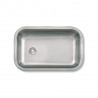 Pileta simple acero 430 103EC 52 x 32 x 15cm