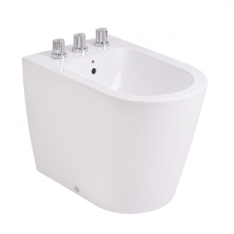 Bidet Inspira Round 3 agujeros Roca