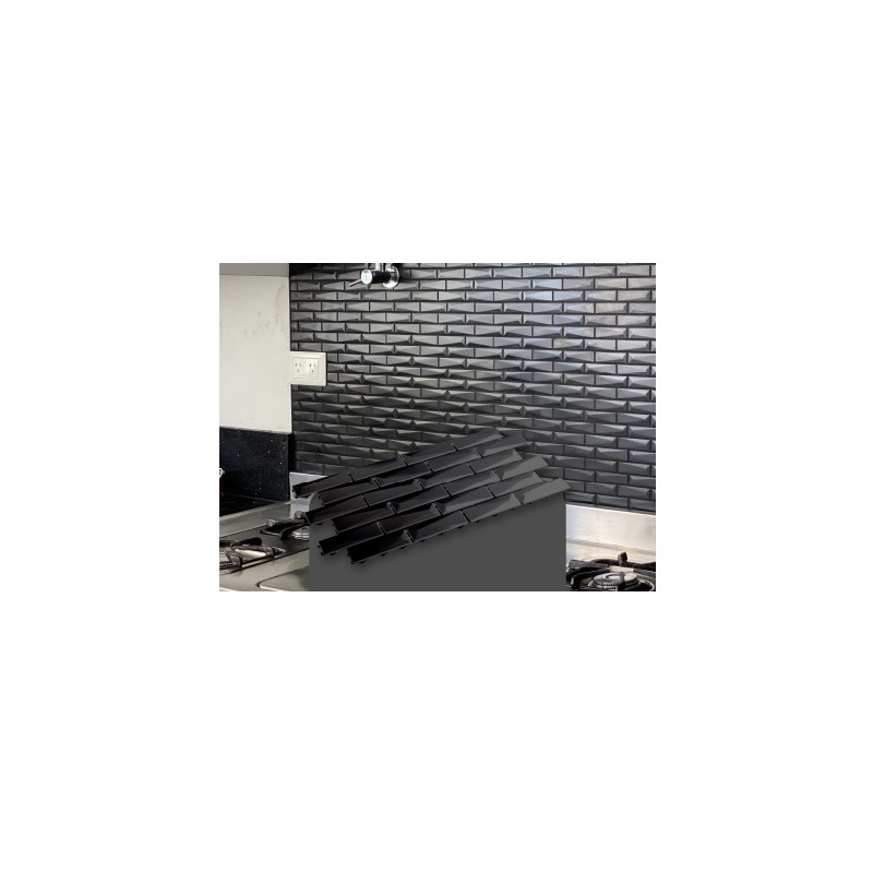 Placa acero inoxidable Savoca Punta black mate Indra