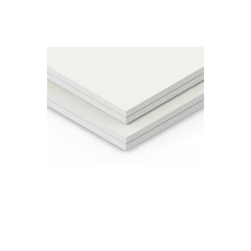 Placa yeso cielorraso desmontable 8mm 1.22 x 0.61mts Placo