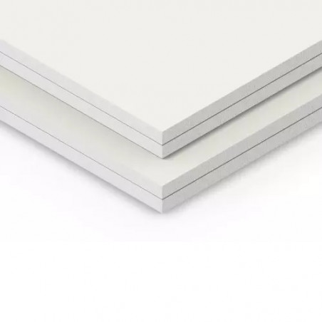 Placa yeso cielorraso desmontable 8mm 1.22 x 0.61mts Placo
