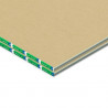 Placa de yeso 12.5mm RH 1.20 x 2.40mts Placo