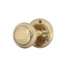 Pomo centrado 48 liso doble balancin bronce pulido