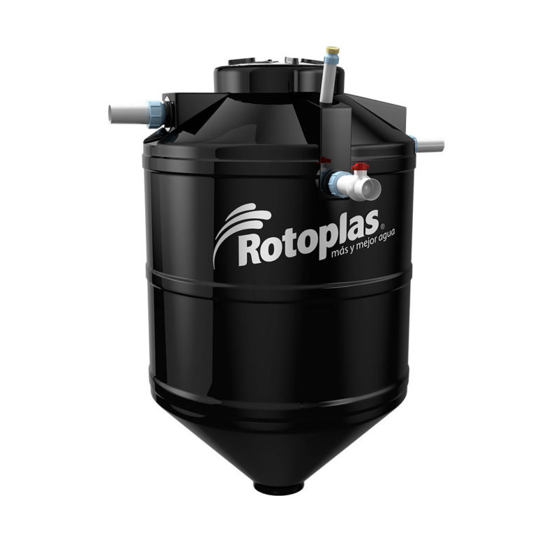 Biodigestor autolimpiable 600lts Rotoplas