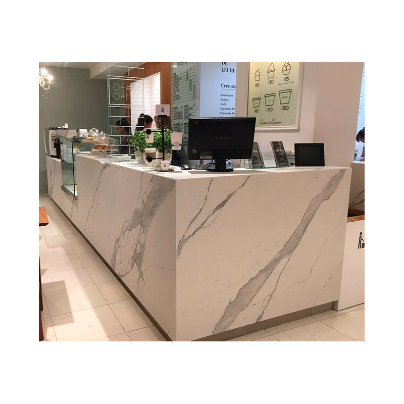 Caja porcelanato Calacata plata satinado 80x80cm 1ra SPL