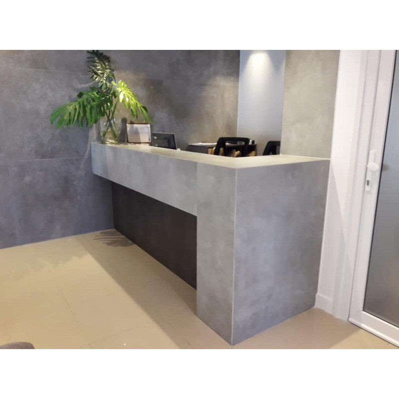 Caja porcelanato Concreto gris satinado 80x80cm 1ra SPL