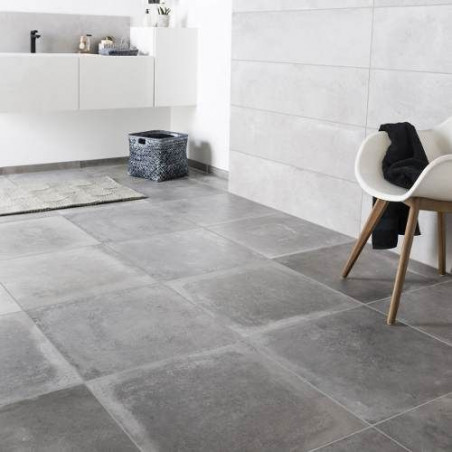 caja porcelanato Cemento satinado 53 x 53cm 1ra San Pietro