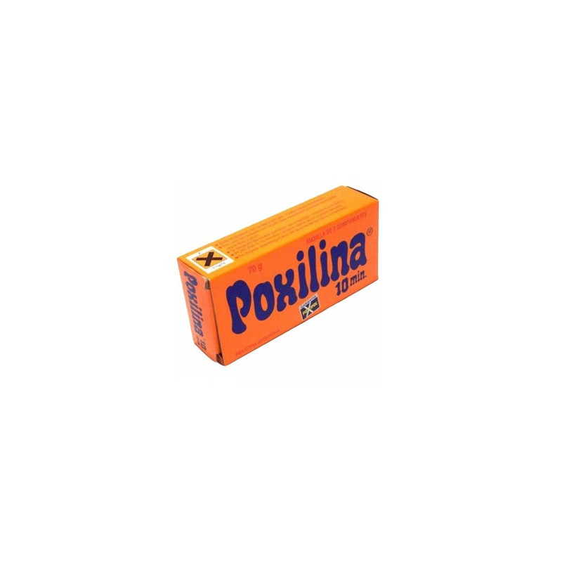 masilla dos componentes poxilina 70 grs