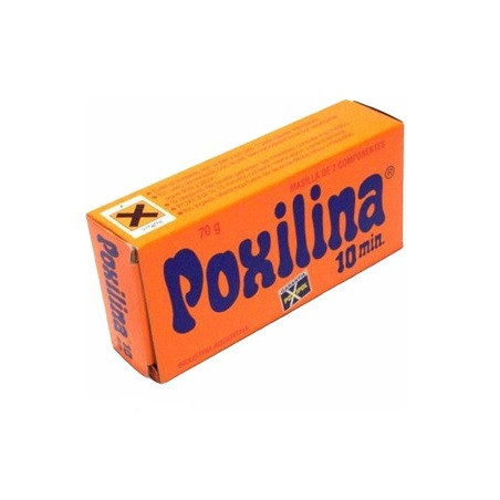 masilla dos componentes poxilina 70 grs