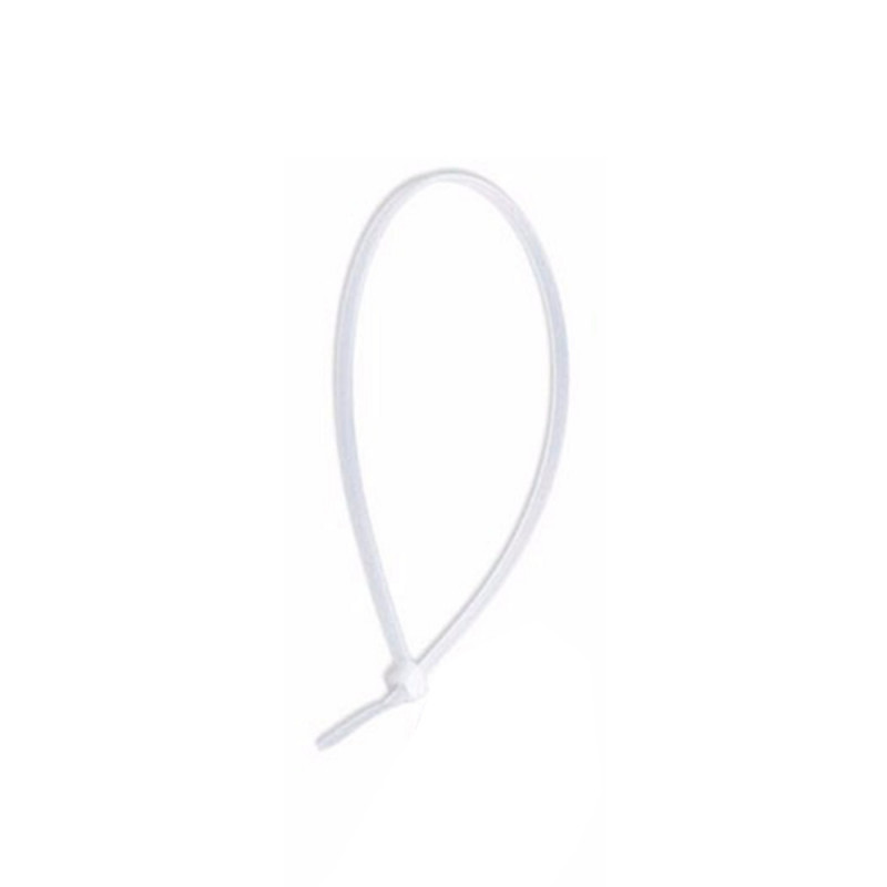 Precinto plastico 300 x 4.8mm blanco