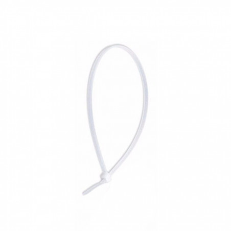 Precinto plastico 300 x 4.8mm blanco