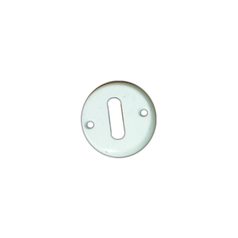 Bocallave redondo 42mm chapa blanca