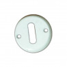 Bocallave redondo 42mm chapa blanca