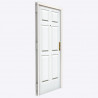 Puerta Americana ciega 80 cm blanca derecha Pavir
