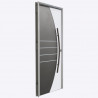 Puerta 79 champagne blanco 80 cm derecha Pavir