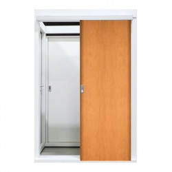 Puerta placa corrediza...