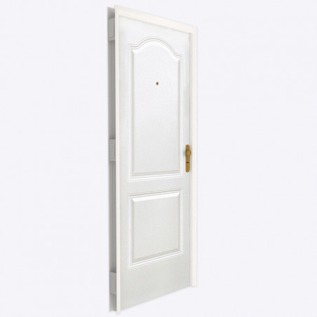 Puerta Firenze ciega 80 cm blanca izquierda Pavir